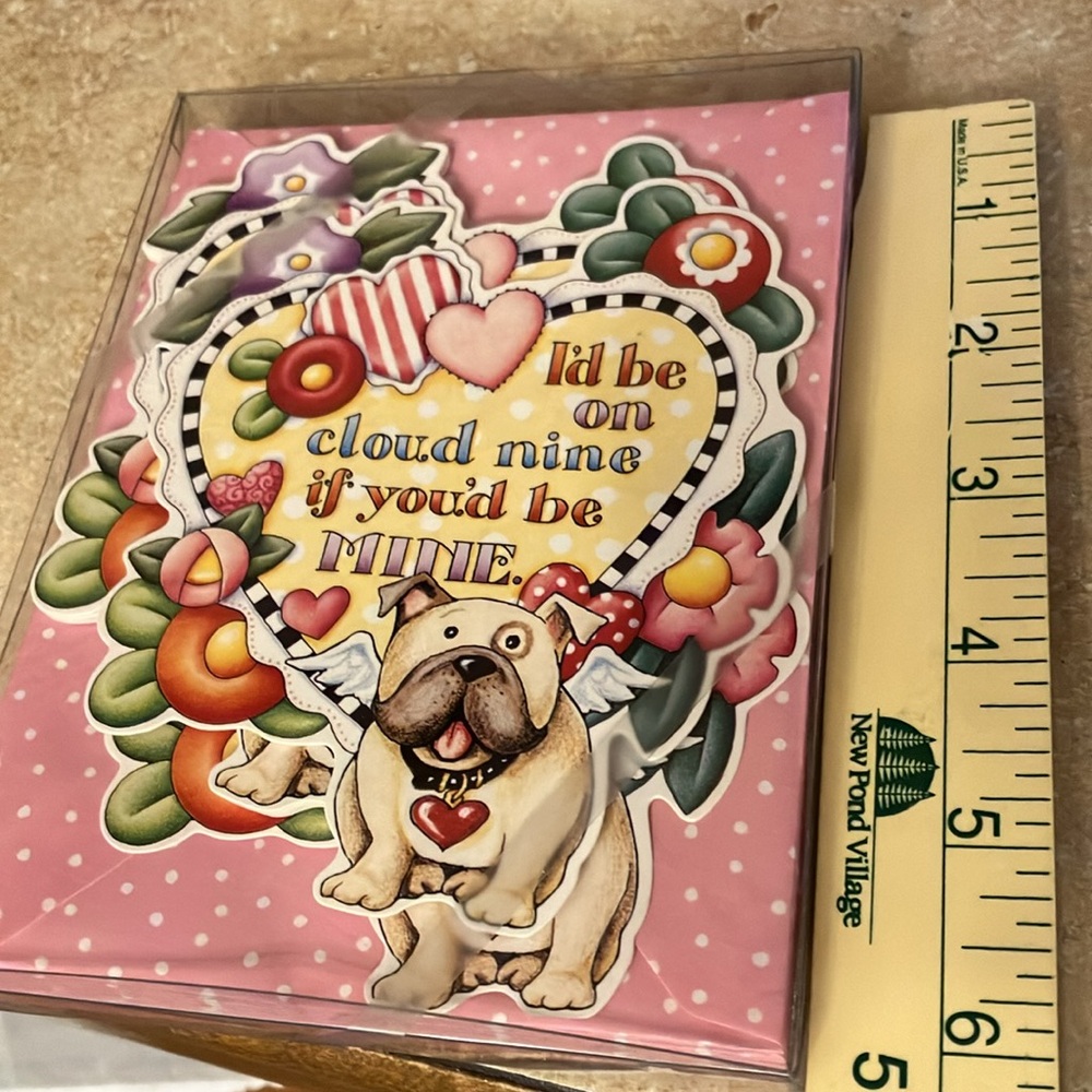 Mary Engelbreit 2 boxes valentines cards NIB I’d Be on Cloud Nine… - Picture 7 of 8